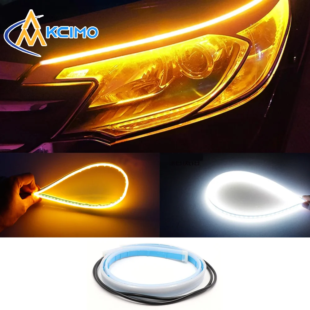 12V Auto Headlights LED Strip: Flexible Waterproof DRL Car Newest Start-Scan LED Car DRL Strip Lamps Headlights Accessories
12V Auto Headlights LED Strip: Flexible Waterproof DRL Car Newest Start-Scan LED Car DRL Strip Lamps Headlights Accessories