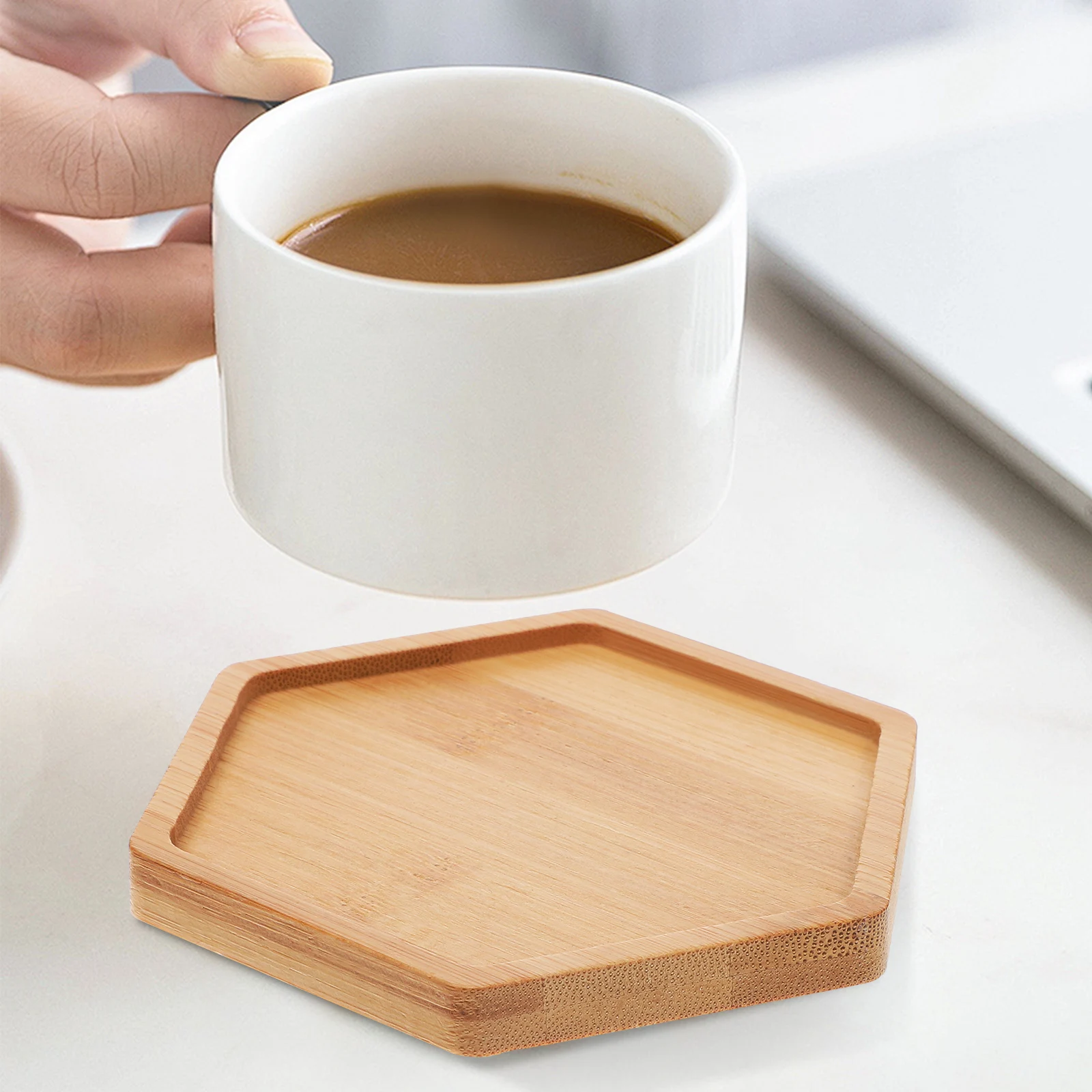 4 Pcs Coasters Hexagonal Shape Blank Base Coasters For Crafts Trays Craft Supplies Long Lasting Bamboo Material
4 Pcs Coasters Hexagonal Shape Blank Base Coasters For Crafts Trays Craft Supplies Long Lasting Bamboo Material