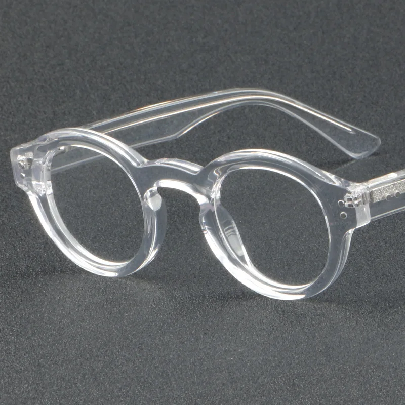 New Vintage Trendy Acetate Small Round Eyeglasses for Men and Women Computer Spectacles Eyewear Frame Ellipse Light
New Vintage Trendy Acetate Small Round Eyeglasses for Men and Women Computer Spectacles Eyewear Frame Ellipse Light