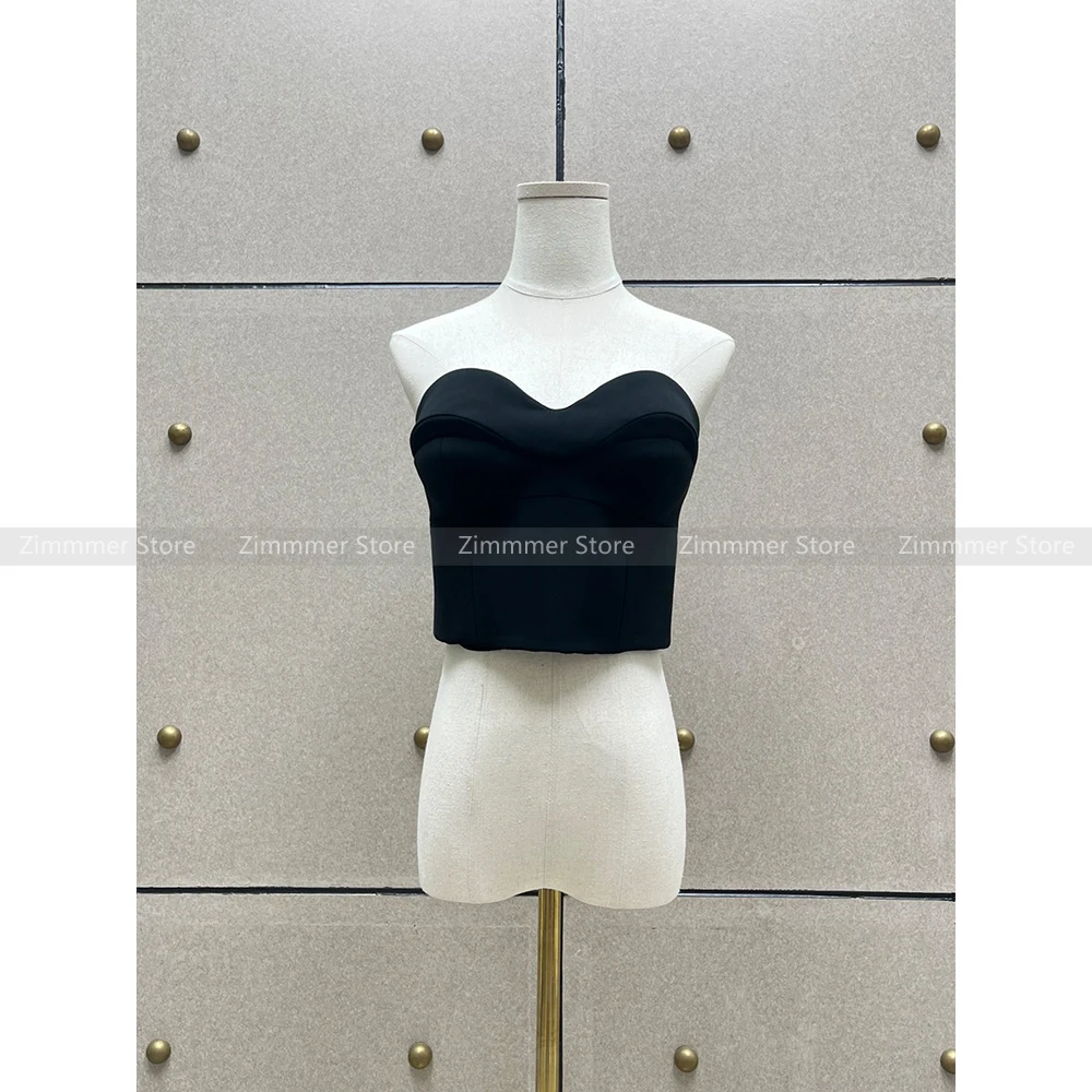 Stereo Foam Corset Black Bustier Tank Women's Sensual Backless Zip Bustier Top
Stereo Foam Corset Black Bustier Tank Women's Sensual Backless Zip Bustier Top