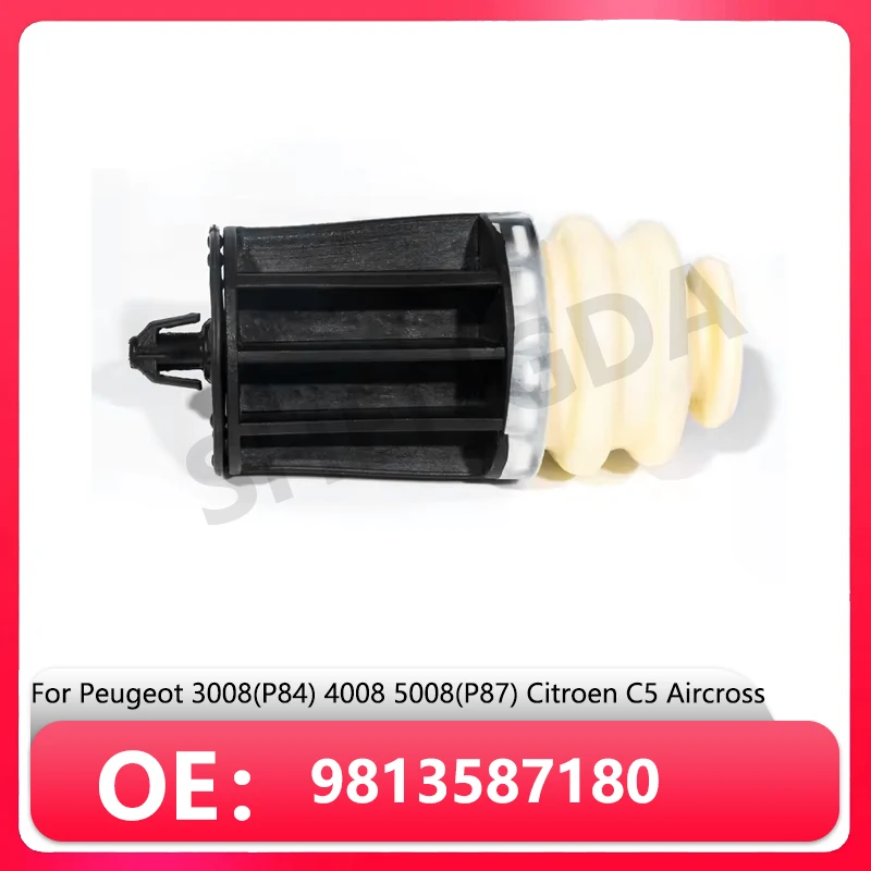 9813587180 Для Peugeot 3008 (P84), 4008, 5008 (P87), Citroen C5 Aircross: ограничительный блок заднего амортизатора, блок подвески задней оси
9813587180 Для Peugeot 3008 (P84), 4008, 5008 (P87), Citroen C5 Aircross: ограничительный блок заднего амортизатора, блок подвески задней оси