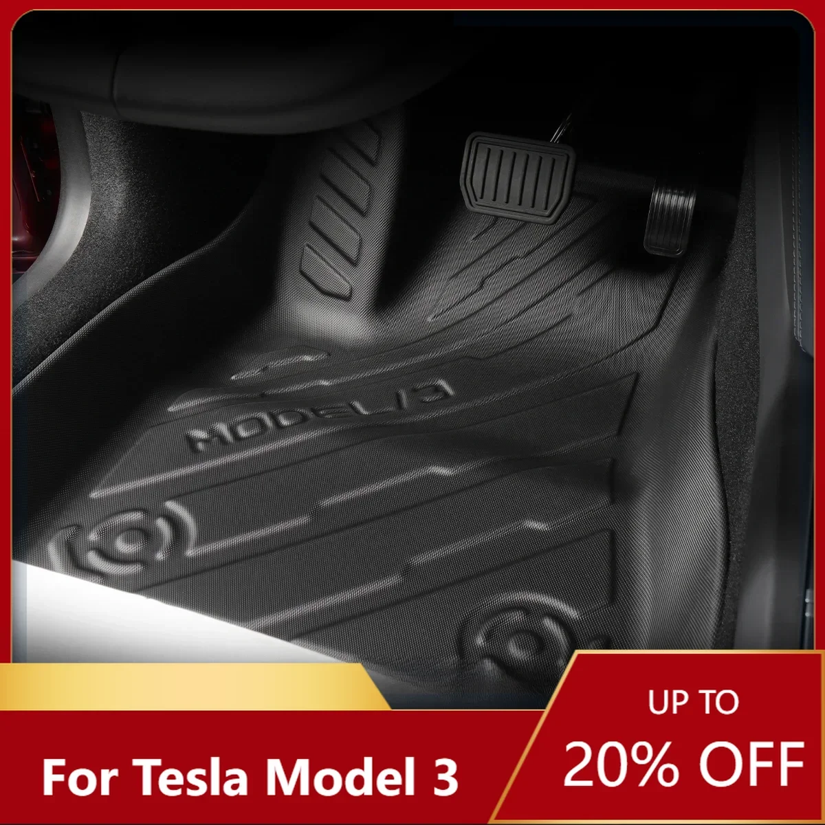 New!For Tesla Model 3 Highland Foot Mats 2024 TPE Waterproof Non-slip Floor Mat Rear Trunk Mat Protective Pad Car Accessories
New!For Tesla Model 3 Highland Foot Mats 2024 TPE Waterproof Non-slip Floor Mat Rear Trunk Mat Protective Pad Car Accessories