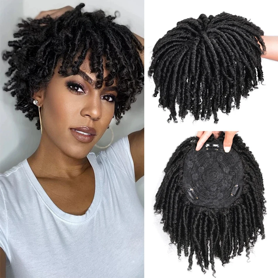 6 Inch Short Dreadlock Wigs Synthetic Braided Half Wig Short Hairpieces Hair Toupee Afro Wigs for Men Black Women
6 Inch Short Dreadlock Wigs Synthetic Braided Half Wig Short Hairpieces Hair Toupee Afro Wigs for Men Black Women