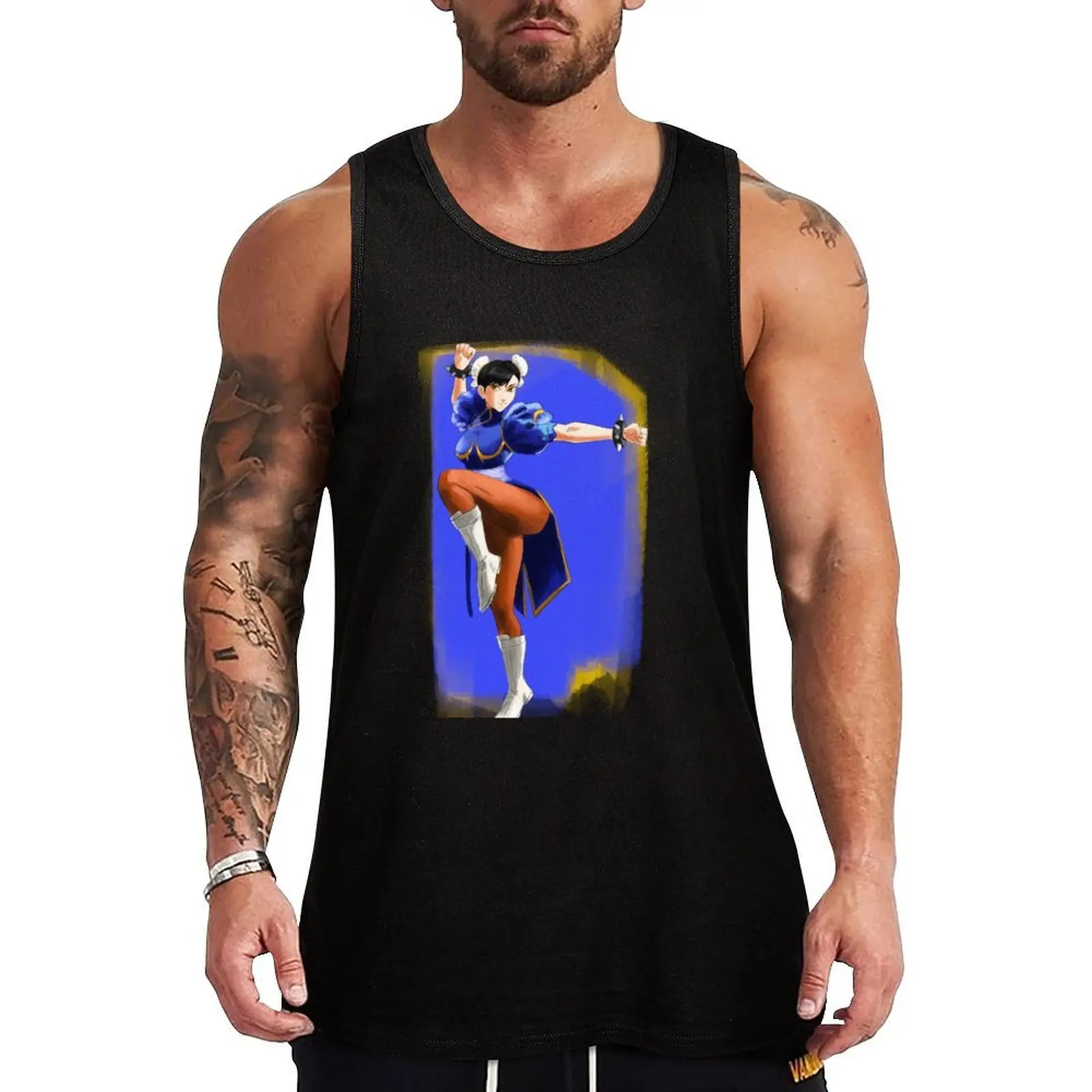 Chun Li Tank Top Work Utility Tank Top Durable Sleeveless Wear
Chun Li Tank Top Work Utility Tank Top Durable Sleeveless Wear