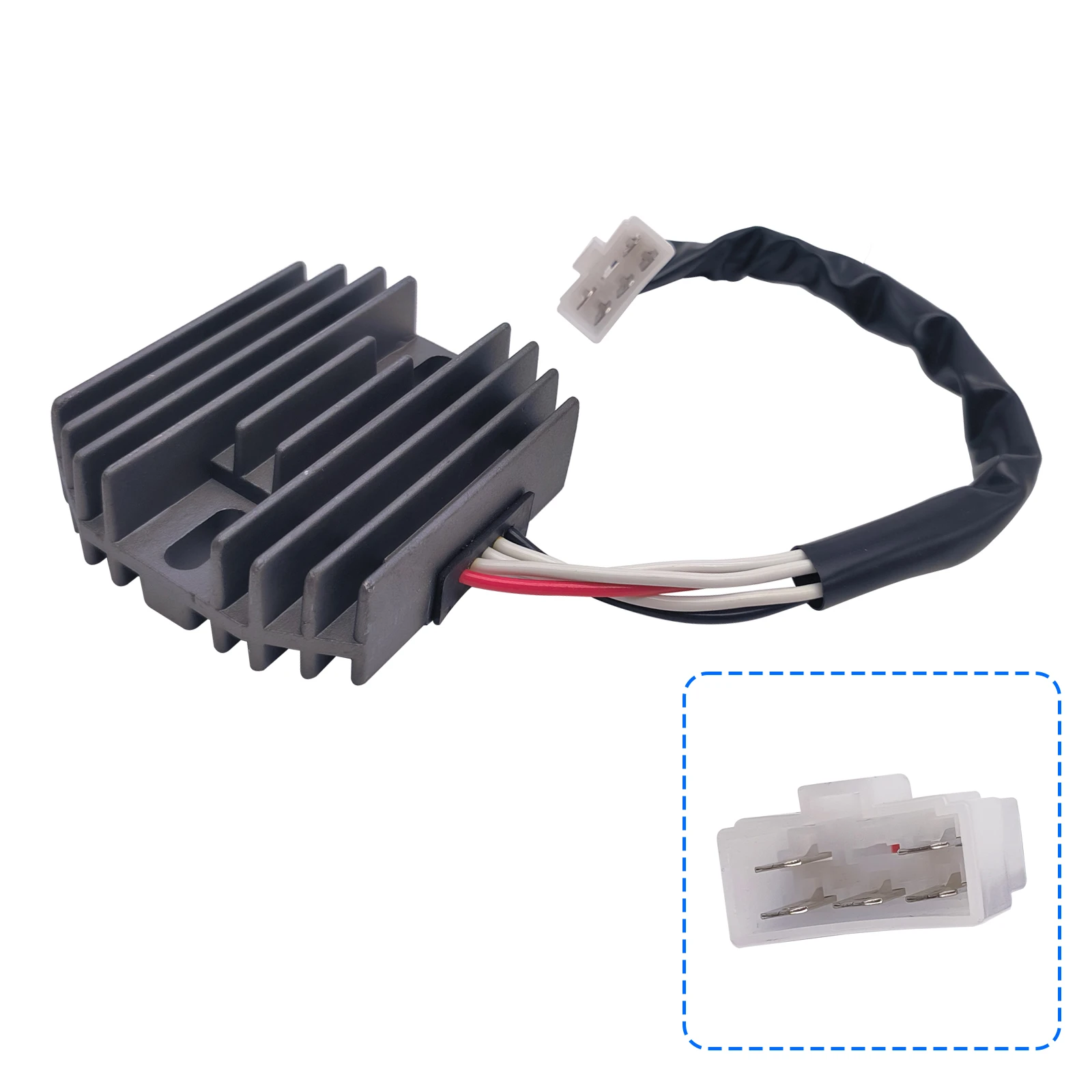 Regulator Rectifier Connector Plug For Kawasaki EJ650W 1999-2005 VN1500 Vulcan Classic 1996-2008 VN1600 2003-2008 21066-1106
Regulator Rectifier Connector Plug For Kawasaki EJ650W 1999-2005 VN1500 Vulcan Classic 1996-2008 VN1600 2003-2008 21066-1106