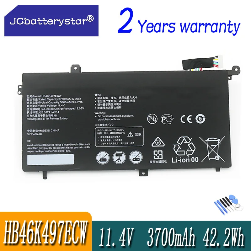 Новый HB46K497ECW Аккумулятор для ноутбука JC для Huawei Matebook D 2018 искусственная фотография Φ W60 W70 серия 43.3WH
Новый HB46K497ECW Аккумулятор для ноутбука JC для Huawei Matebook D 2018 искусственная фотография Φ W60 W70 серия 43.3WH