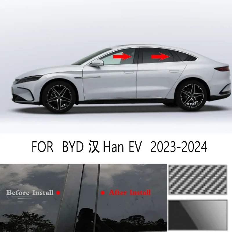 Glossy Black Window Door Column B C Pillar Post Cover Trim For BYD HAN 2023-2024 Auto Sticker Styling
Glossy Black Window Door Column B C Pillar Post Cover Trim For BYD HAN 2023-2024 Auto Sticker Styling