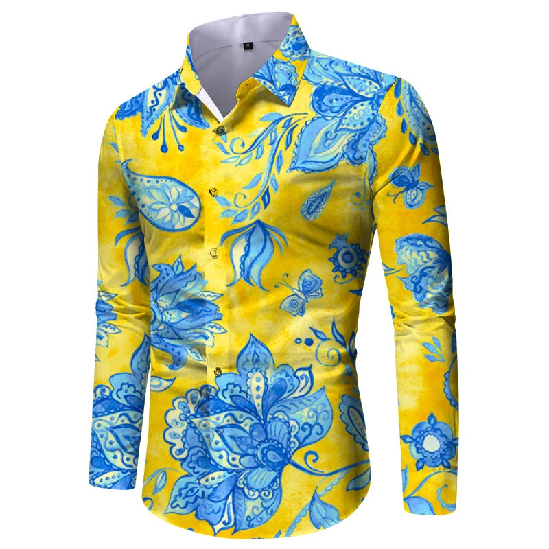 Hawaii Shirts Flower 3d Print Mens Long Sleeve Camisa Holiday Party Tops Oversized Shirt For Men Clothing Harajuku Blouses Lapel
Hawaii Shirts Flower 3d Print Mens Long Sleeve Camisa Holiday Party Tops Oversized Shirt For Men Clothing Harajuku Blouses Lapel