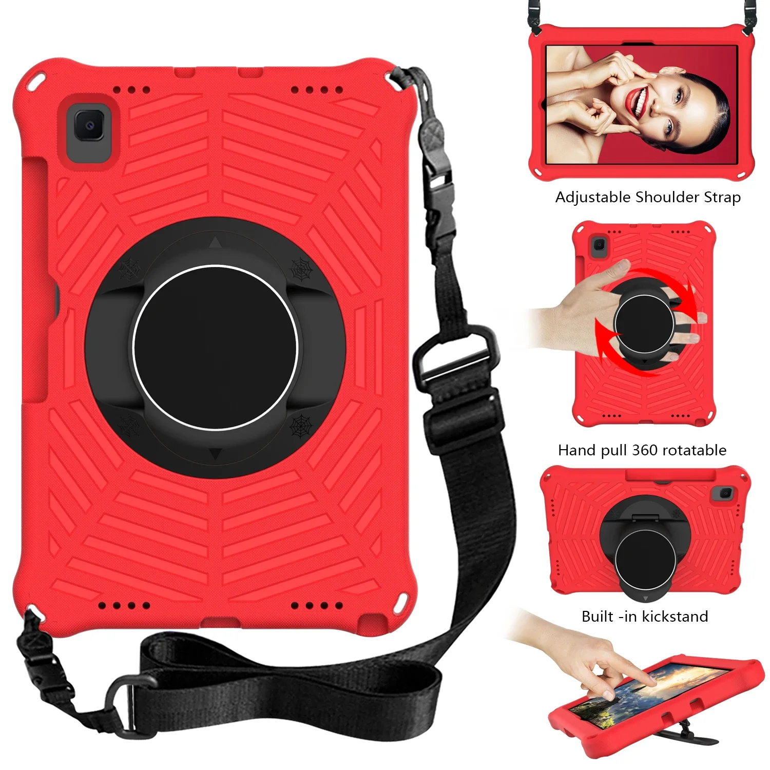 Kids EVA Case for Samsung Galaxy Tab A7 10.4 inch SM-T500 S6 10.5 SM-T860 S5E 10.5" SM-T720 Portable Shockproof Cover with Strap
Kids EVA Case for Samsung Galaxy Tab A7 10.4 inch SM-T500 S6 10.5 SM-T860 S5E 10.5" SM-T720 Portable Shockproof Cover with Strap
