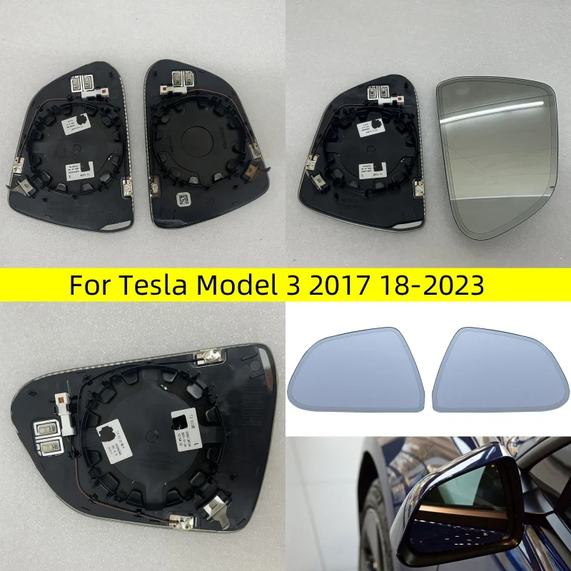 For Tesla Model 3 2017 18-2023 Car View Mirror Wide Angle Glass Auto Dim Heated Auto Dim Mirror Glass 925-2455-001 925-2456-001
For Tesla Model 3 2017 18-2023 Car View Mirror Wide Angle Glass Auto Dim Heated Auto Dim Mirror Glass 925-2455-001 925-2456-001