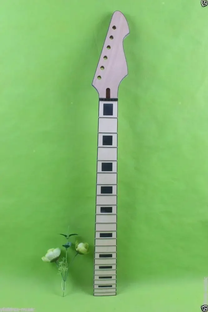 Yinfente Electric Guitar Neck Maple Fretboard 25.5 Inch 22 Fret Handmade Unfinished Block Inlay with Black Binding DIY Project
Yinfente Electric Guitar Neck Maple Fretboard 25.5 Inch 22 Fret Handmade Unfinished Block Inlay with Black Binding DIY Project