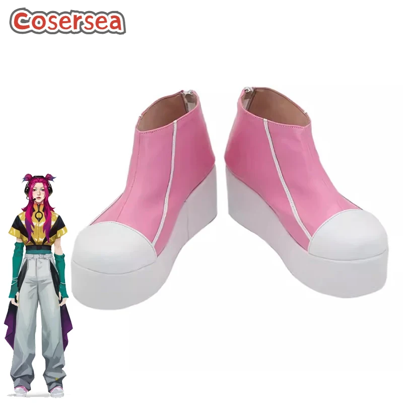 Cosersea Alune Cosplay Shoes Game LOL HEARTSTEEL Alune Flat Thick Sole Pink Halloween Party Women Zipper Casual Shoes
Cosersea Alune Cosplay Shoes Game LOL HEARTSTEEL Alune Flat Thick Sole Pink Halloween Party Women Zipper Casual Shoes