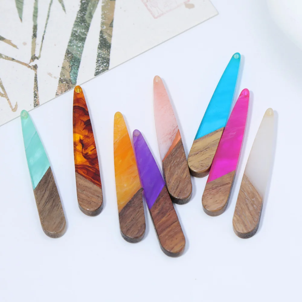 Cordial Design 50Pcs 8*44MM Earring Findings/Hand Made/Charms/DIY Making/Natural Wood & Resin/Jewelry Accessories #18489
Cordial Design 50Pcs 8*44MM Earring Findings/Hand Made/Charms/DIY Making/Natural Wood & Resin/Jewelry Accessories #18489