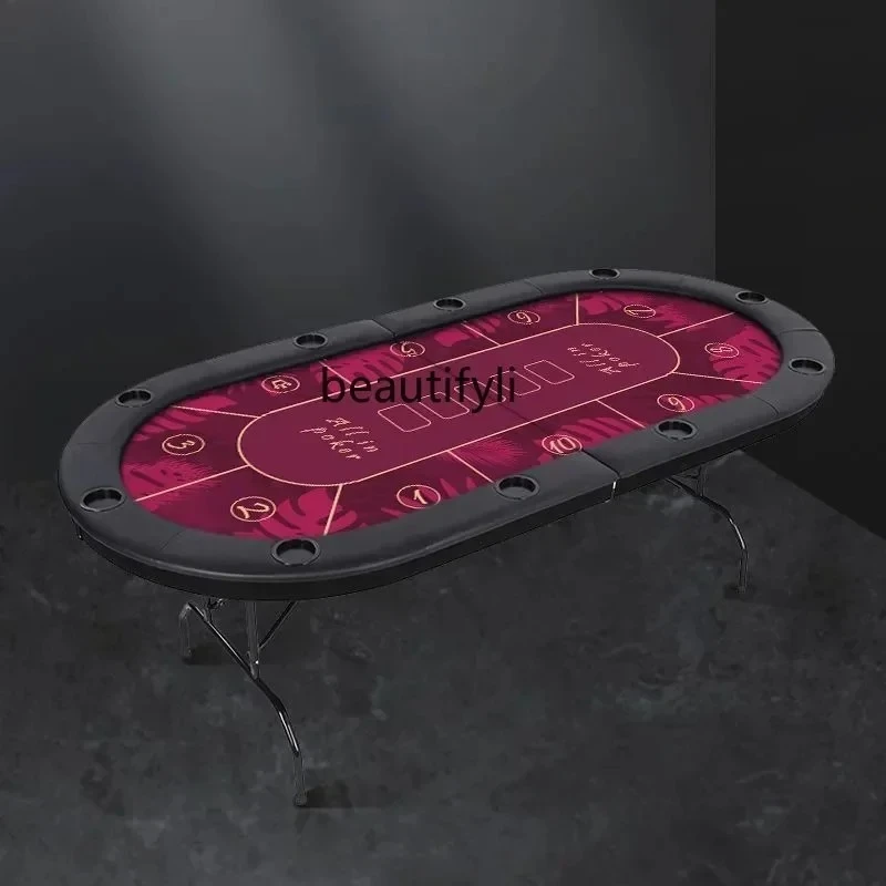 Texas Poker Table Texas Table Mat Chips Can Be Customized Folding Poker Table Board Game Luxury
Texas Poker Table Texas Table Mat Chips Can Be Customized Folding Poker Table Board Game Luxury