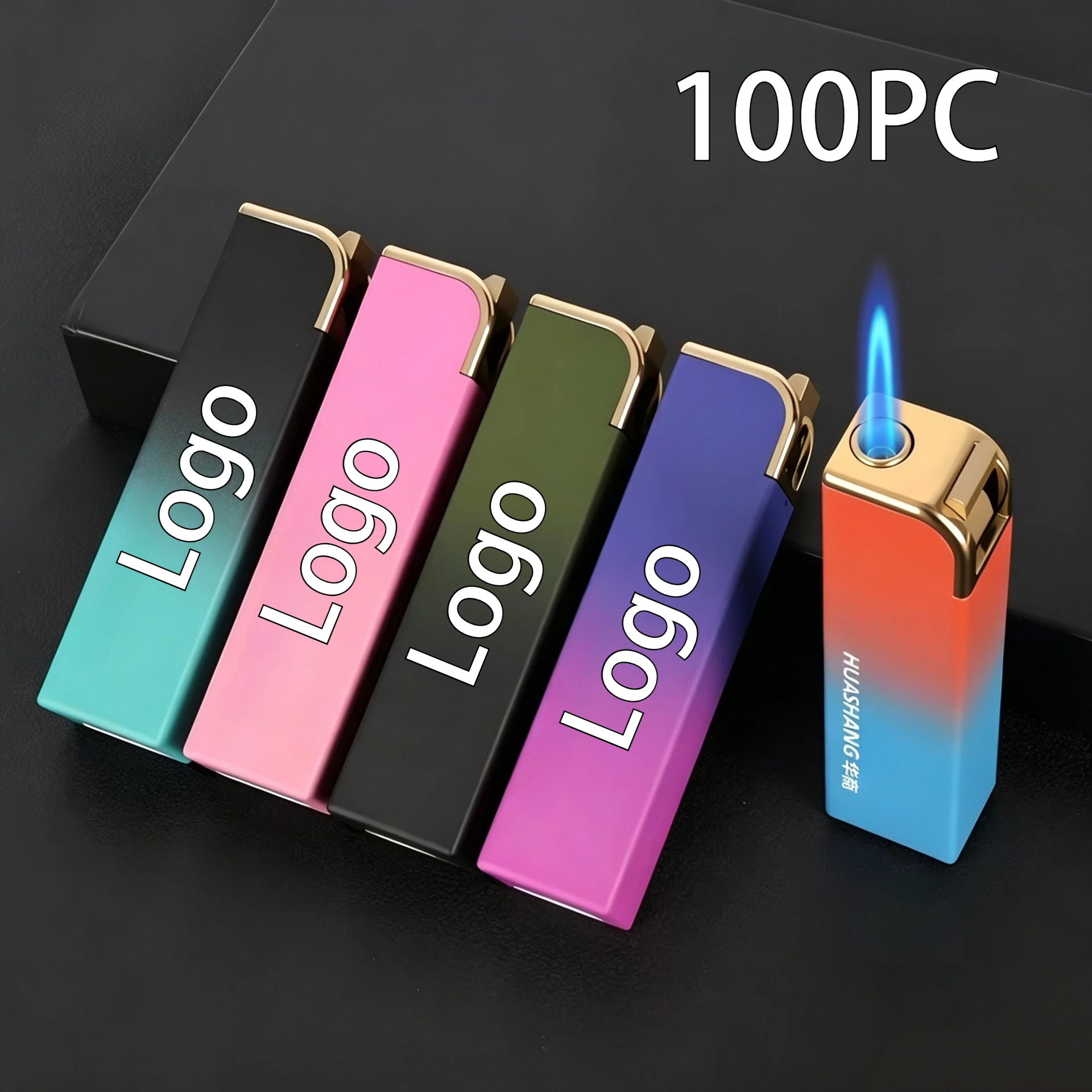 100PC Disposable Butane Lighters, Custom Logo Available, Portable Open Flame Cigarette Lighters, Wholesale Customization Service
100PC Disposable Butane Lighters, Custom Logo Available, Portable Open Flame Cigarette Lighters, Wholesale Customization Service