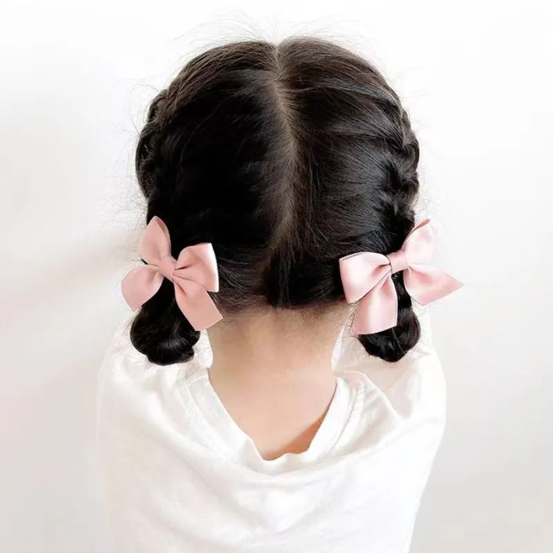 2Pcs/Set Bow Hairpin Elegant Flower Hair Clips For Kids Ladies Side Clips Sweet Pair Hairpin Little Girl Broken Hair Bangs Clip
2Pcs/Set Bow Hairpin Elegant Flower Hair Clips For Kids Ladies Side Clips Sweet Pair Hairpin Little Girl Broken Hair Bangs Clip