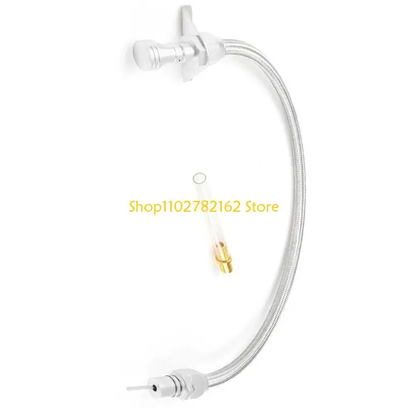 547B Replacement Easy Installation Transmission Dipstick Flexible Transmission Dipstick for SBC BBC 350 Portable
547B Replacement Easy Installation Transmission Dipstick Flexible Transmission Dipstick for SBC BBC 350 Portable