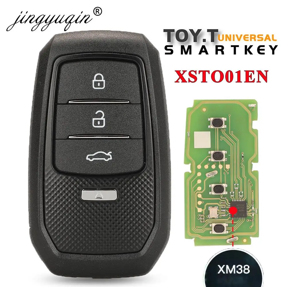 jingyuqin Xhorse XSTO01EN Universal VVDI XM38 Proximity Smart Key for Toyota Lexus Subaru 4D 8A 4A Support Lost Rewrite Upgrade
jingyuqin Xhorse XSTO01EN Universal VVDI XM38 Proximity Smart Key for Toyota Lexus Subaru 4D 8A 4A Support Lost Rewrite Upgrade
