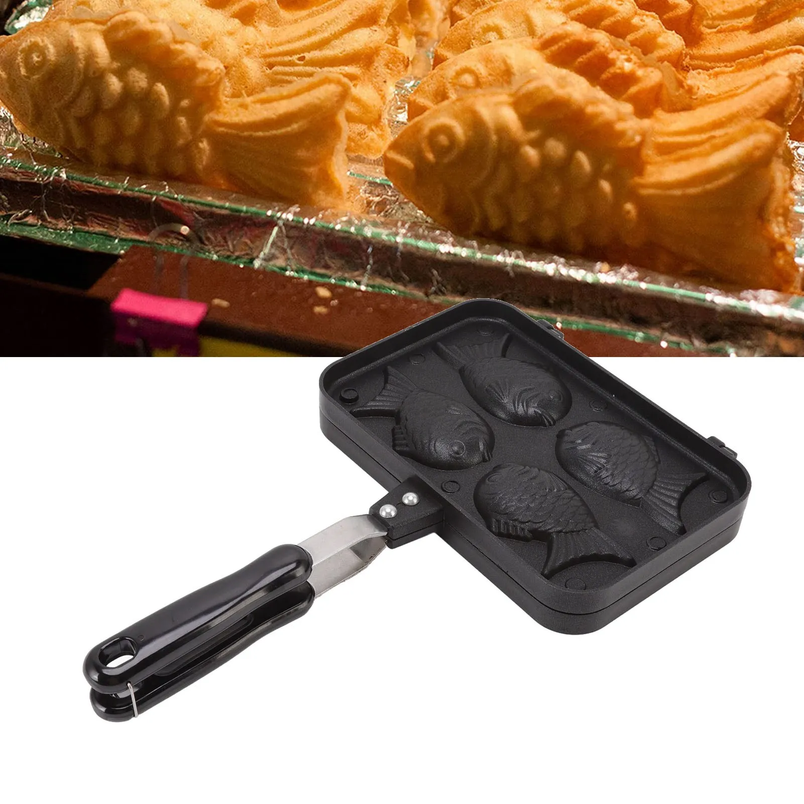 Taiyaki Fish Shape Cake Maker Non Stick Taiyaki Double Baking Pan Waffle Baking Mold Taiyaki Cooking Bakeware Taiyaki Cake Maker
Taiyaki Fish Shape Cake Maker Non Stick Taiyaki Double Baking Pan Waffle Baking Mold Taiyaki Cooking Bakeware Taiyaki Cake Maker