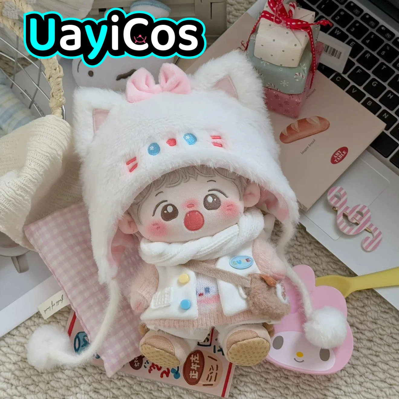 В наличии: комплект одежды для куклы 20 см (свитер, шарф, шапка, сумка, брюки, обувь), одежда с мультяшными животными, костюм для мягких игрушек, кукол, аниме-игрушек, детских игрушек
В наличии: комплект одежды для куклы 20 см (свитер, шарф, шапка, сумка, брюки, обувь), одежда с мультяшными животными, костюм для мягких игрушек, кукол, аниме-игрушек, детских игрушек