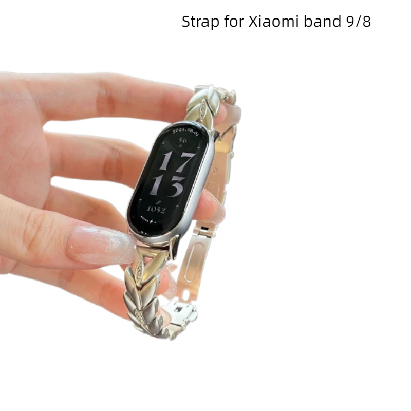 Ремешок металлический для Xiaomi band 9, спортивный браслет из нержавеющей стали для смарт-часов Xiaomi band 8, для мужчин и женщин
Ремешок металлический для Xiaomi band 9, спортивный браслет из нержавеющей стали для смарт-часов Xiaomi band 8, для мужчин и женщин