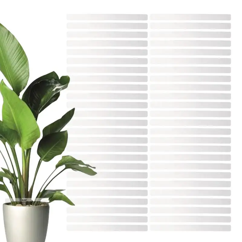 50PCS Clear Garden Labels Multifunctional Garden Accessories Pot Clear Blank Ground Identifier Tag Acrylic Outdoor Acrylic Plant
50PCS Clear Garden Labels Multifunctional Garden Accessories Pot Clear Blank Ground Identifier Tag Acrylic Outdoor Acrylic Plant