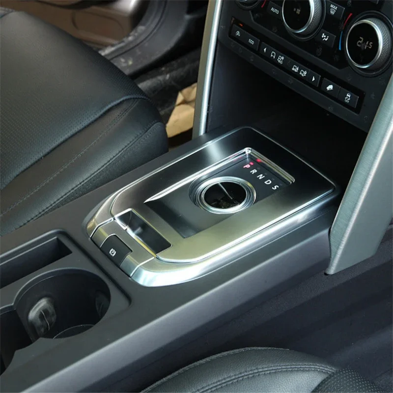 For Land Rover Discovery Sport 2015-2019 ABS Silver/Black Car Gear Shift Knob Panel Frame Cover Trim Sticker Car Accessories
For Land Rover Discovery Sport 2015-2019 ABS Silver/Black Car Gear Shift Knob Panel Frame Cover Trim Sticker Car Accessories