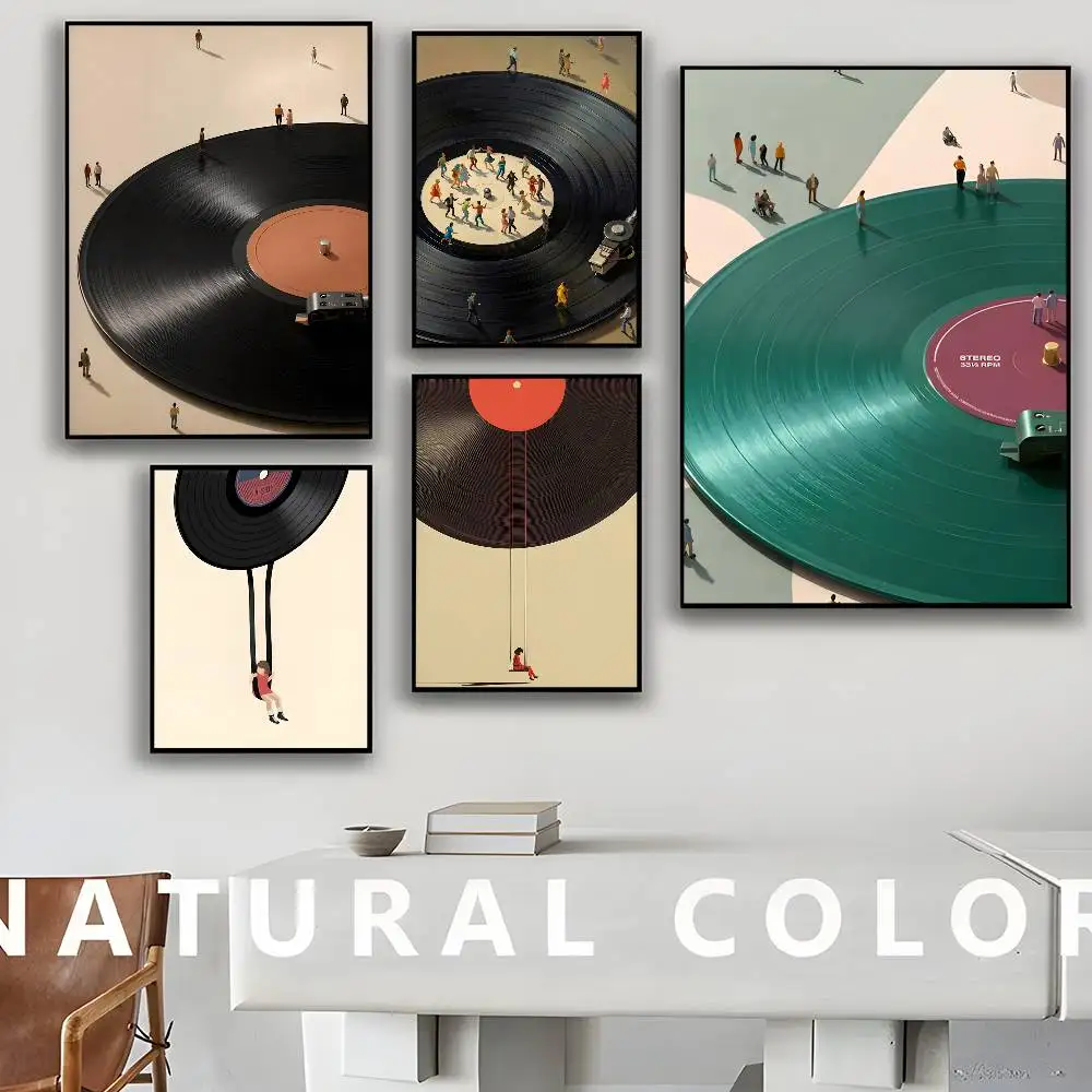 Retro Vinyl Record Store Minimalist Tiny Figure Chic Music Illustration DIY Sticky Poster Waterproof Paper Sticker Coffee House
Retro Vinyl Record Store Minimalist Tiny Figure Chic Music Illustration DIY Sticky Poster Waterproof Paper Sticker Coffee House