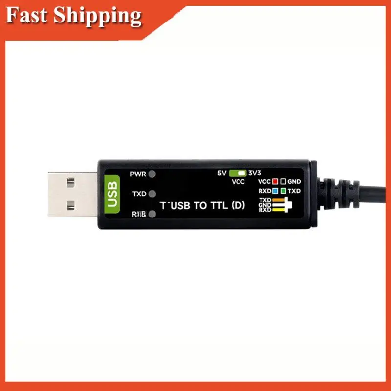 Efficient Industrial Grade USB To TTL Serial 4PIN Cable With FT232RNL And Protection Circuit For Loose Head Interface
Efficient Industrial Grade USB To TTL Serial 4PIN Cable With FT232RNL And Protection Circuit For Loose Head Interface