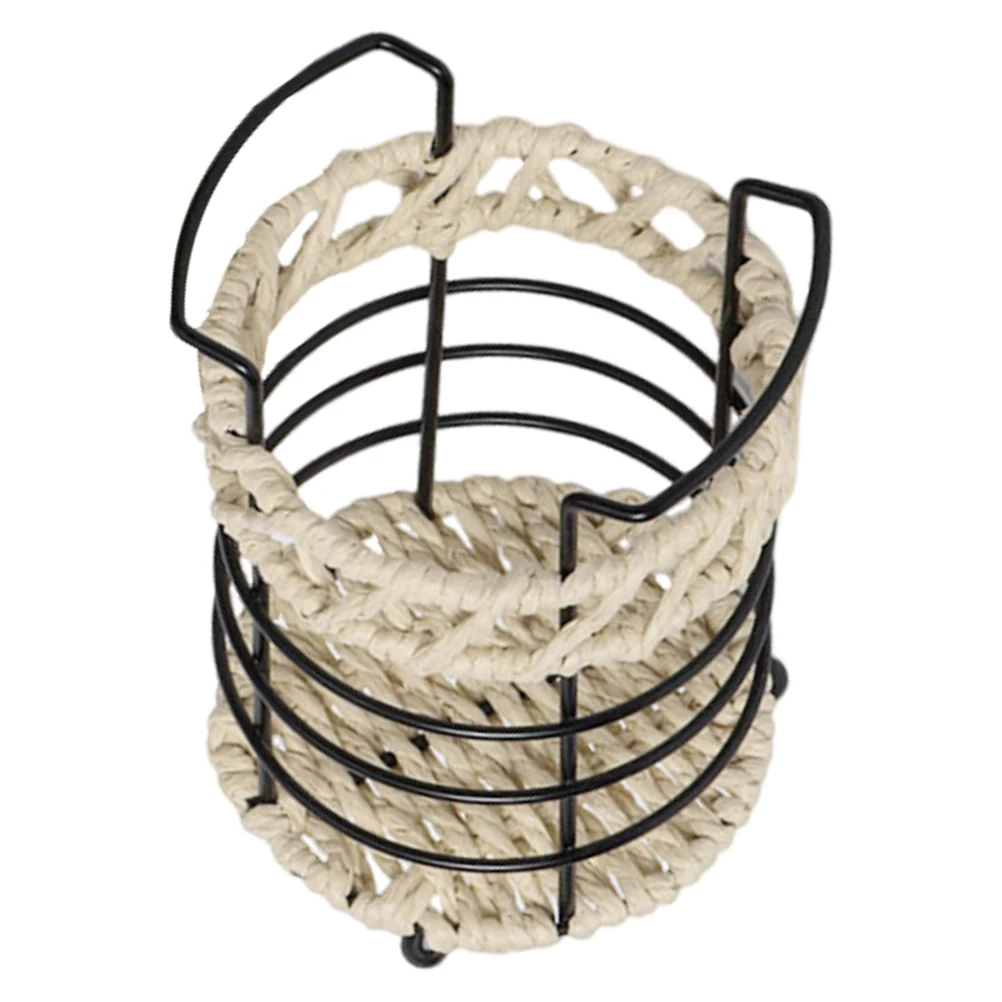 Desktop Storage Bucket Pen Holder Pencil Stationery Multi-function Organizer Woven Large Capacity Sturdy Office Desk Tool
Desktop Storage Bucket Pen Holder Pencil Stationery Multi-function Organizer Woven Large Capacity Sturdy Office Desk Tool