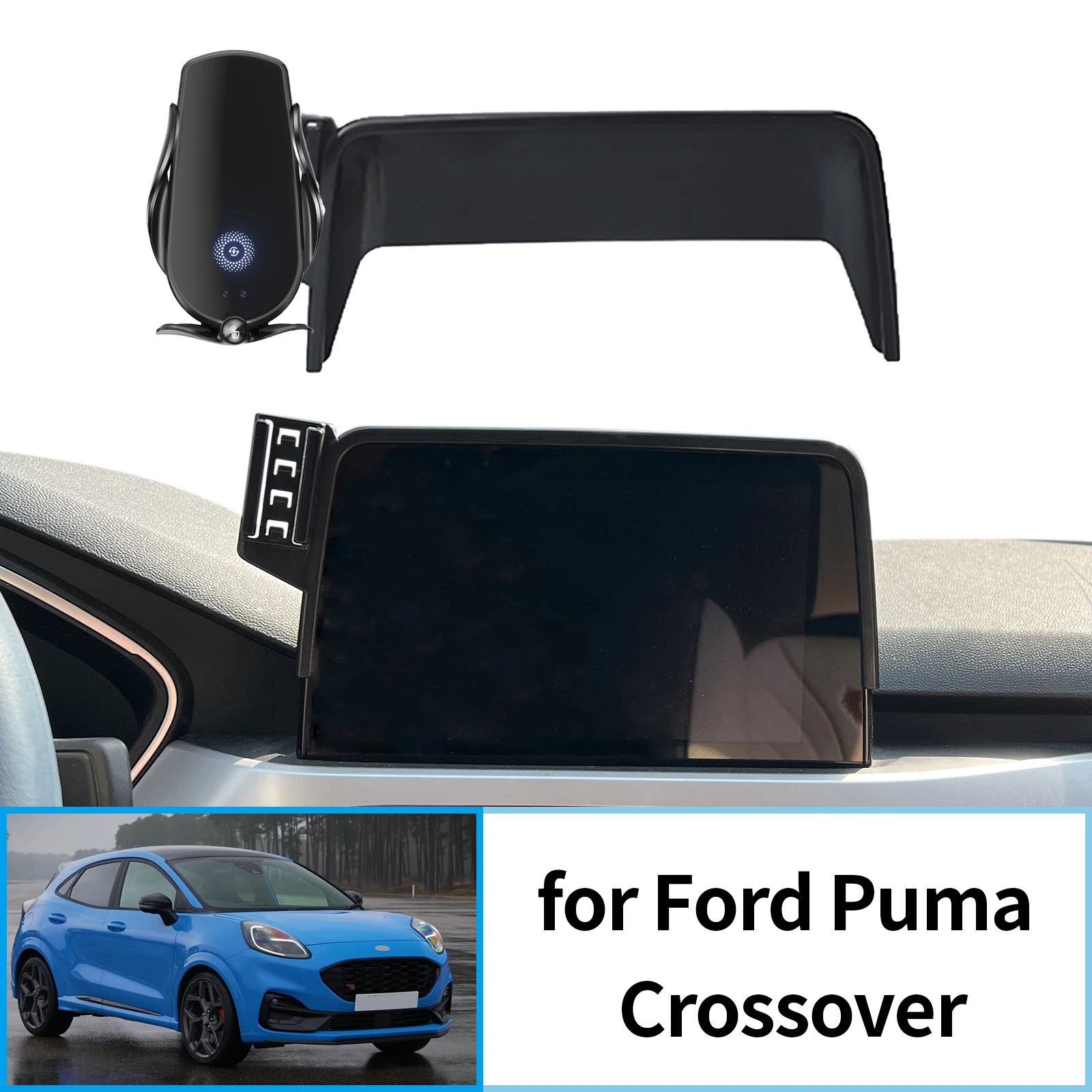 for Ford Puma ST 2019~2022 Titanium ST-Line X (8in) GPS Bracket Navigation Stand Auto Accessories
for Ford Puma ST 2019~2022 Titanium ST-Line X (8in) GPS Bracket Navigation Stand Auto Accessories