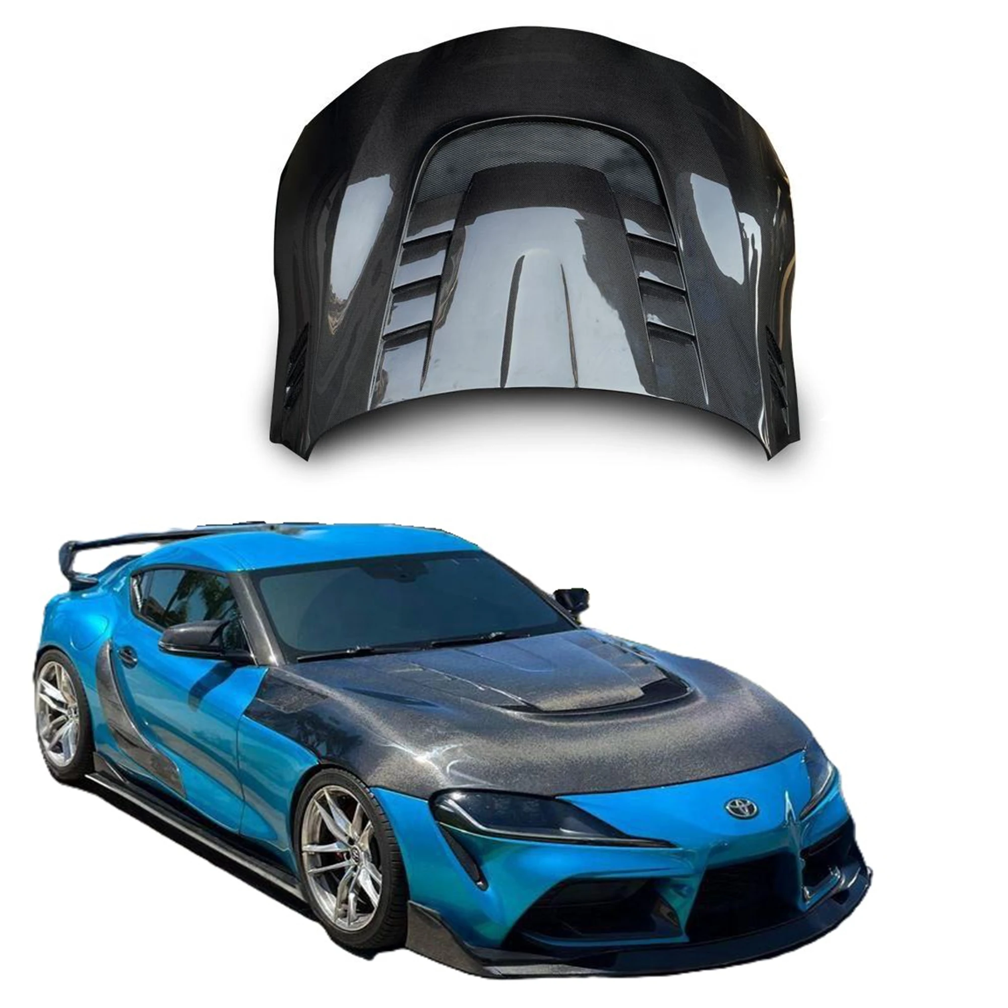 2025 NEW VRS Style Supra Carbon Fiber Hood Bonnet Direct Sales for Toyota Supra A90 Mk5 GR Supra Carbon Fiber Engine Cover Cap
2025 NEW VRS Style Supra Carbon Fiber Hood Bonnet Direct Sales for Toyota Supra A90 Mk5 GR Supra Carbon Fiber Engine Cover Cap