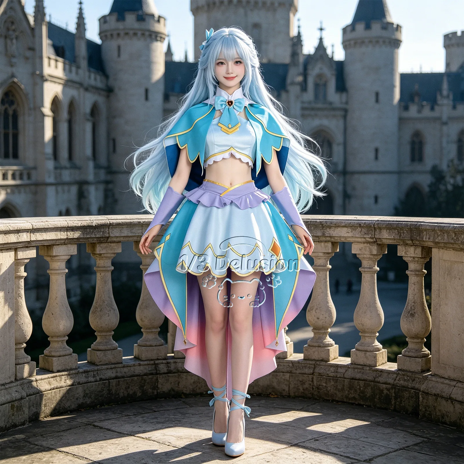 Pretty Cure Detective Hano Kurea Cosplay Costume Anime Full Set Dress Party Role Play Halloween Outfits for Woman 1/3 Delusion
Pretty Cure Detective Hano Kurea Cosplay Costume Anime Full Set Dress Party Role Play Halloween Outfits for Woman 1/3 Delusion