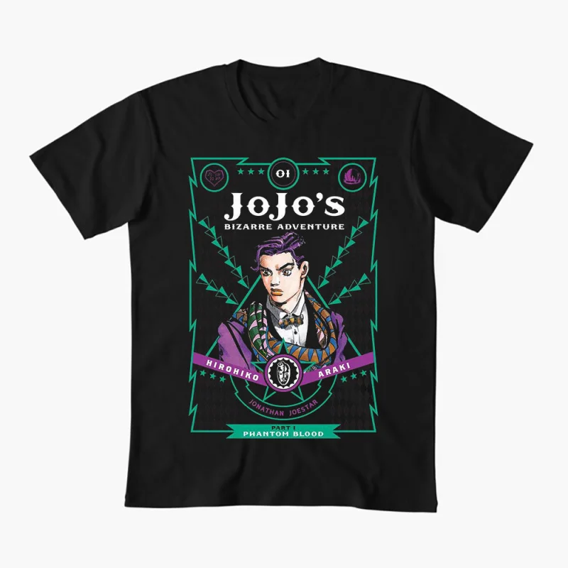 0413 JoJo's Bizarre Adventure Anime Gift t shirt 100% cotton printed Graphic Clothes Y2K clothing Cartoon Tee All size Tops
0413 JoJo's Bizarre Adventure Anime Gift t shirt 100% cotton printed Graphic Clothes Y2K clothing Cartoon Tee All size Tops