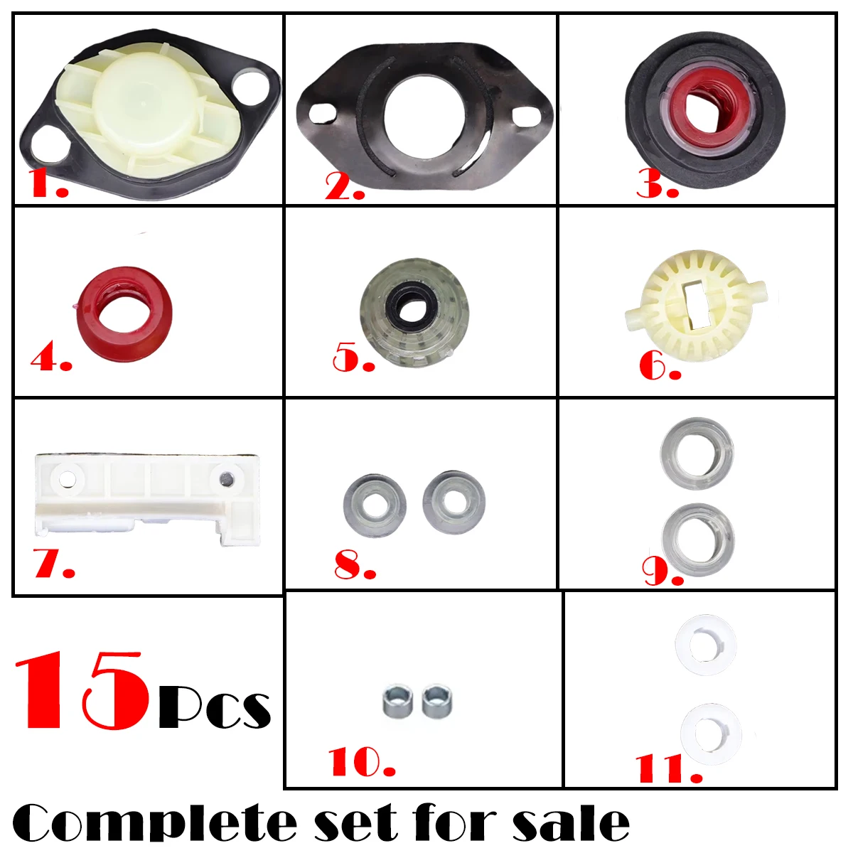 15 шт. для SEAT Cordoba 6K1 6K2 6K5 Ibiza Mk2 Inca 6K9 Toledo 91-99 передняя механическая коробка передач, рычаг переключения передач, ремонтный комплект
15 шт. для SEAT Cordoba 6K1 6K2 6K5 Ibiza Mk2 Inca 6K9 Toledo 91-99 передняя механическая коробка передач, рычаг переключения передач, ремонтный комплект