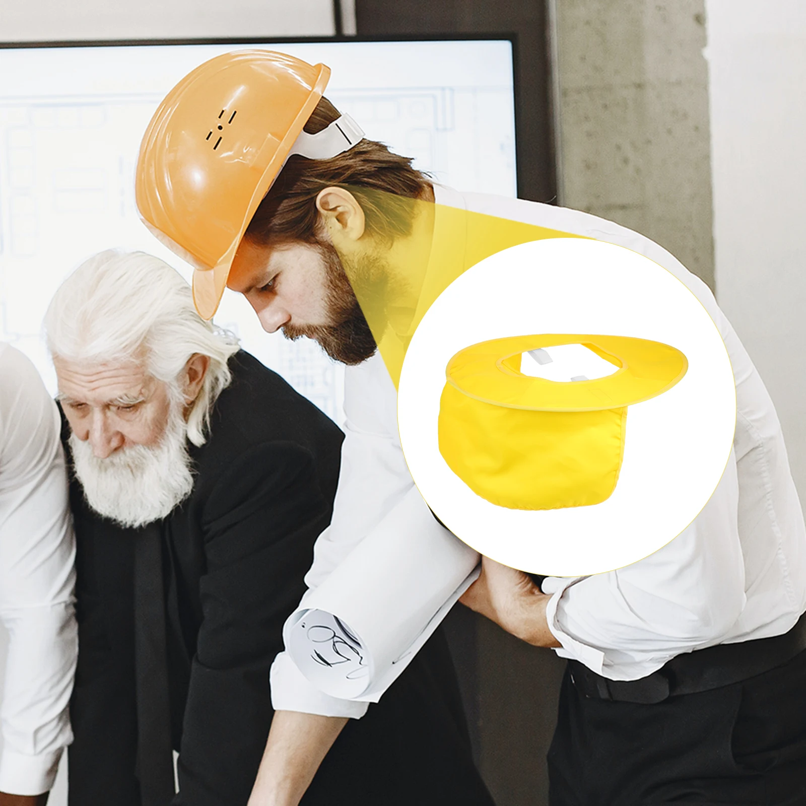Hard Hat Visor Safety Accessories Cooling Neck Sun Shade Yellow Cooler Protector Man
Hard Hat Visor Safety Accessories Cooling Neck Sun Shade Yellow Cooler Protector Man