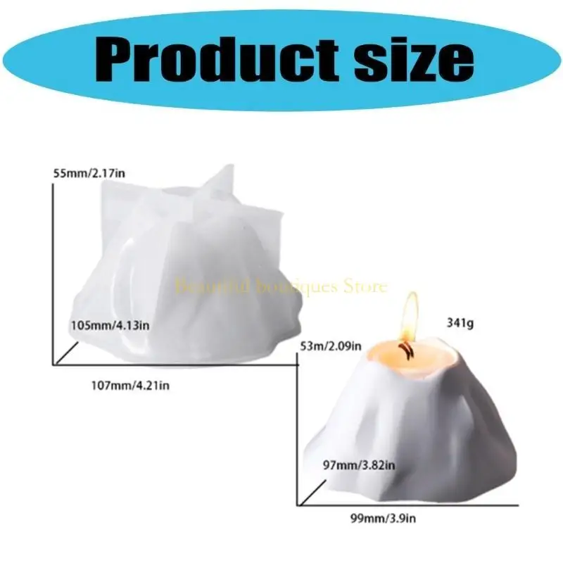 U4LF Multi Purpose Snow Mountain Scented Candle Silicone Mold Perfect For Creative DIY Projects And Stress Relief Activities
U4LF Multi Purpose Snow Mountain Scented Candle Silicone Mold Perfect For Creative DIY Projects And Stress Relief Activities