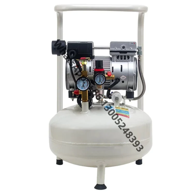 600W-25L de-tal Clinic Low Noise High Pressure Electric Silent Oil Free Small Mini Portable Reciprocating Piston Air Compressor
600W-25L de-tal Clinic Low Noise High Pressure Electric Silent Oil Free Small Mini Portable Reciprocating Piston Air Compressor