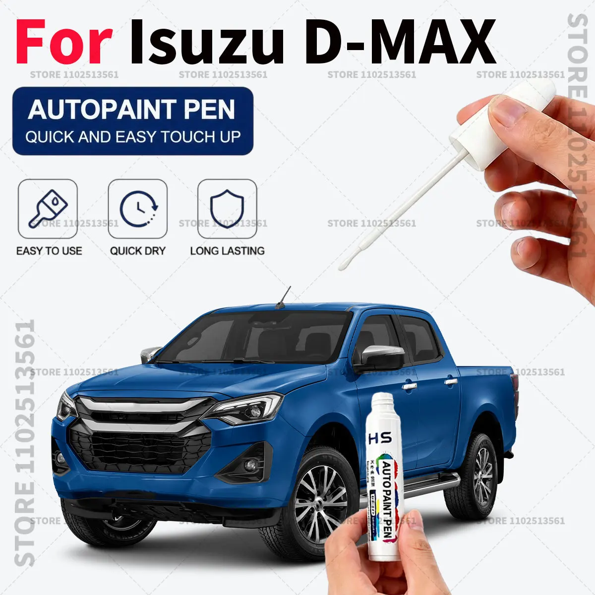 For Isuzu D-MAX White Black Red Universal Car Touch Up Paint Pen Quick Repair Scratch Remover Auto Paint Brush Easy Application
For Isuzu D-MAX White Black Red Universal Car Touch Up Paint Pen Quick Repair Scratch Remover Auto Paint Brush Easy Application