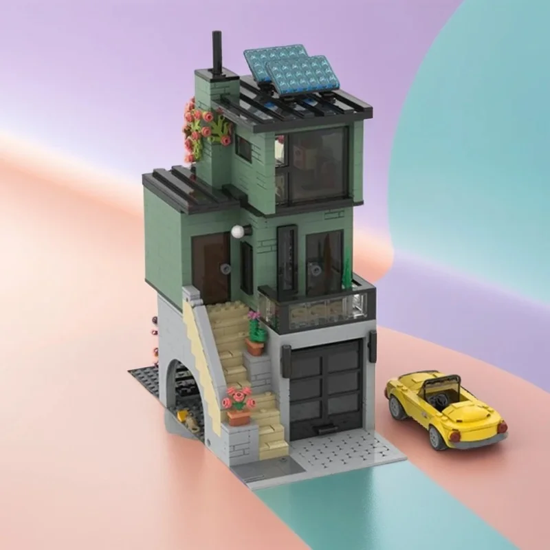 1305PCS MOC Street View Downtown Loft Model Custom Building Blocks Architecture DIY Assembly Display Gift Collectible Blocks Set
1305PCS MOC Street View Downtown Loft Model Custom Building Blocks Architecture DIY Assembly Display Gift Collectible Blocks Set