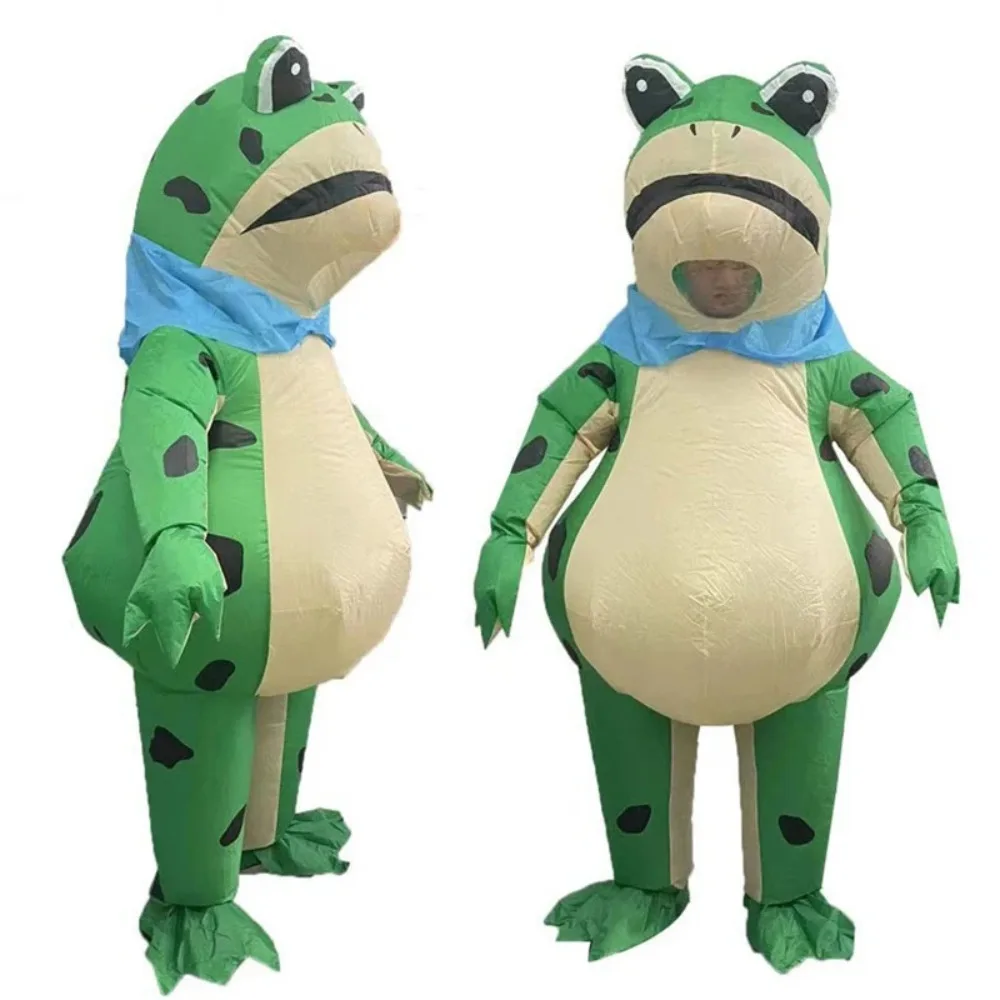 Green Frog Cartoon Mascot Costume Internet Celebrity Animal Inflatable Suit Parent-child Interaction Cosplay Prop Clothing
Green Frog Cartoon Mascot Costume Internet Celebrity Animal Inflatable Suit Parent-child Interaction Cosplay Prop Clothing
