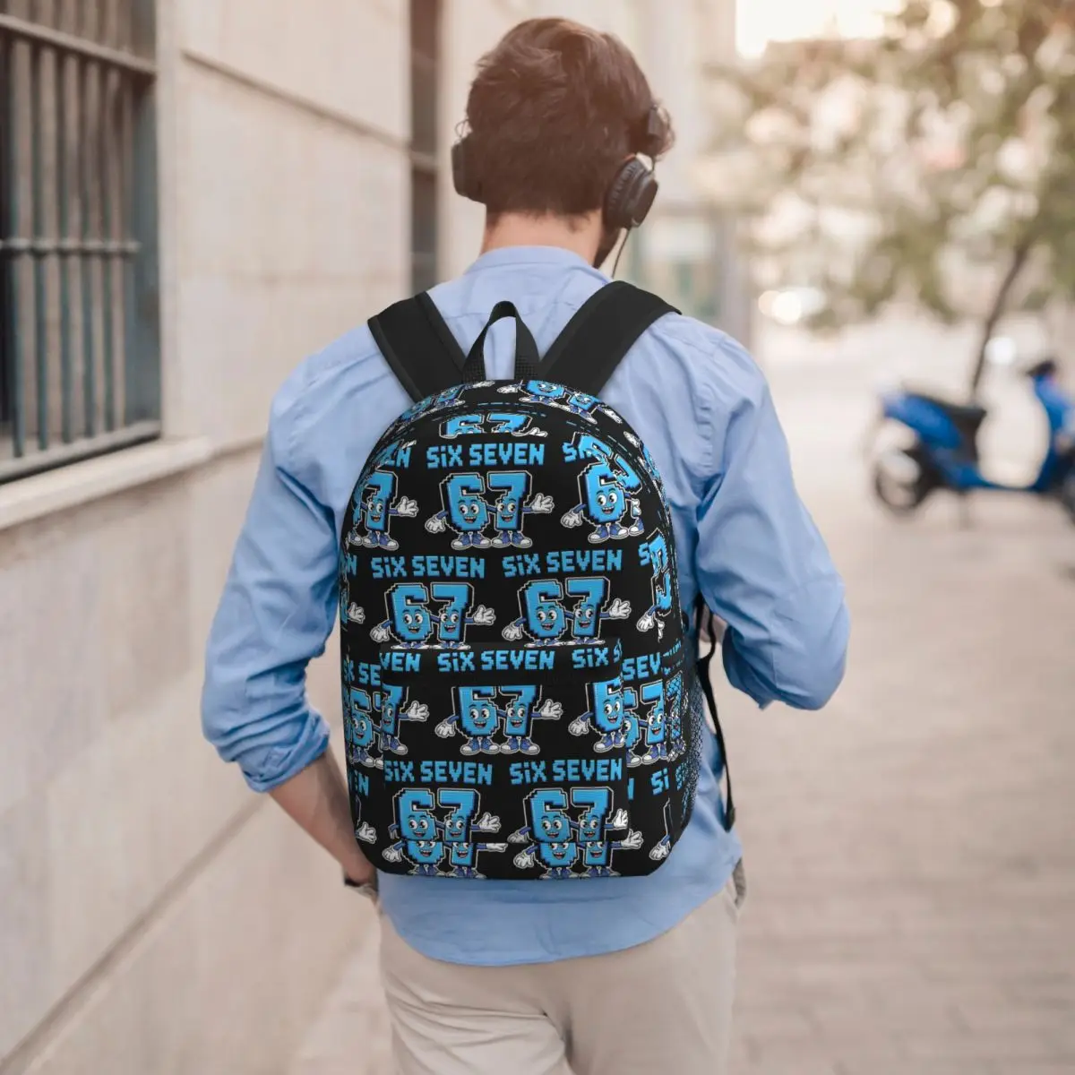 Colorful Number 67 Print Backpack Boys Girls BookBag Children School Bag Computer Shoulder Bags for Men Women
Colorful Number 67 Print Backpack Boys Girls BookBag Children School Bag Computer Shoulder Bags for Men Women