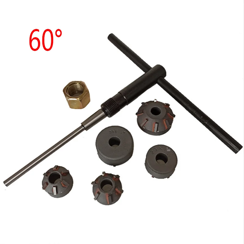 60 Degree Angle Carbide Valve Reamer Valve Seat Cutter for Motorcycle Car Engine Valve Seat Repair Reamer Head
60 Degree Angle Carbide Valve Reamer Valve Seat Cutter for Motorcycle Car Engine Valve Seat Repair Reamer Head