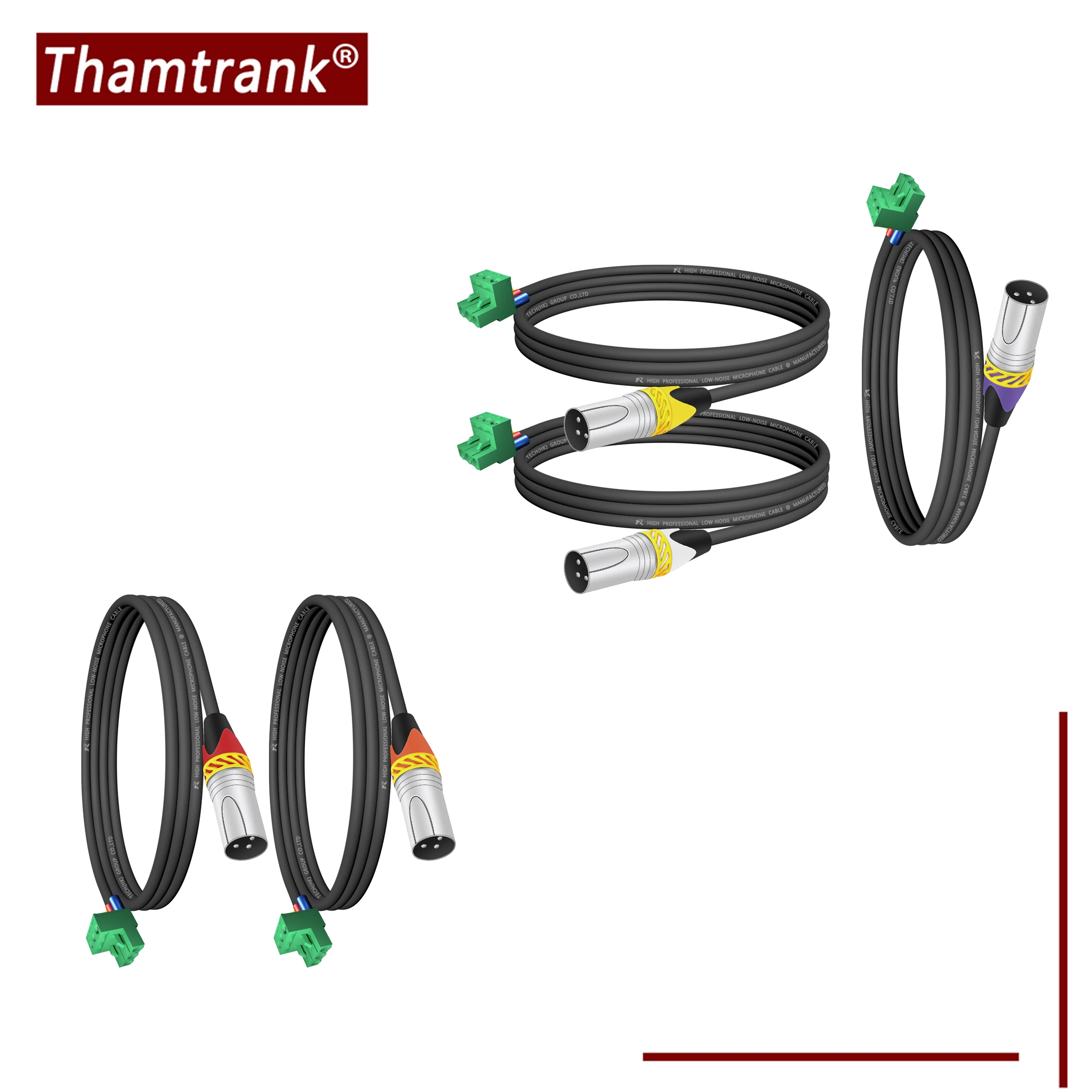 5.08mm Phoenix Screw Terminal to Straight XLR M/F Cable,3P PCB Mount Phoenix Plug to XLR Audio Lead,Speaker、Stage Sound Wiring
5.08mm Phoenix Screw Terminal to Straight XLR M/F Cable,3P PCB Mount Phoenix Plug to XLR Audio Lead,Speaker、Stage Sound Wiring