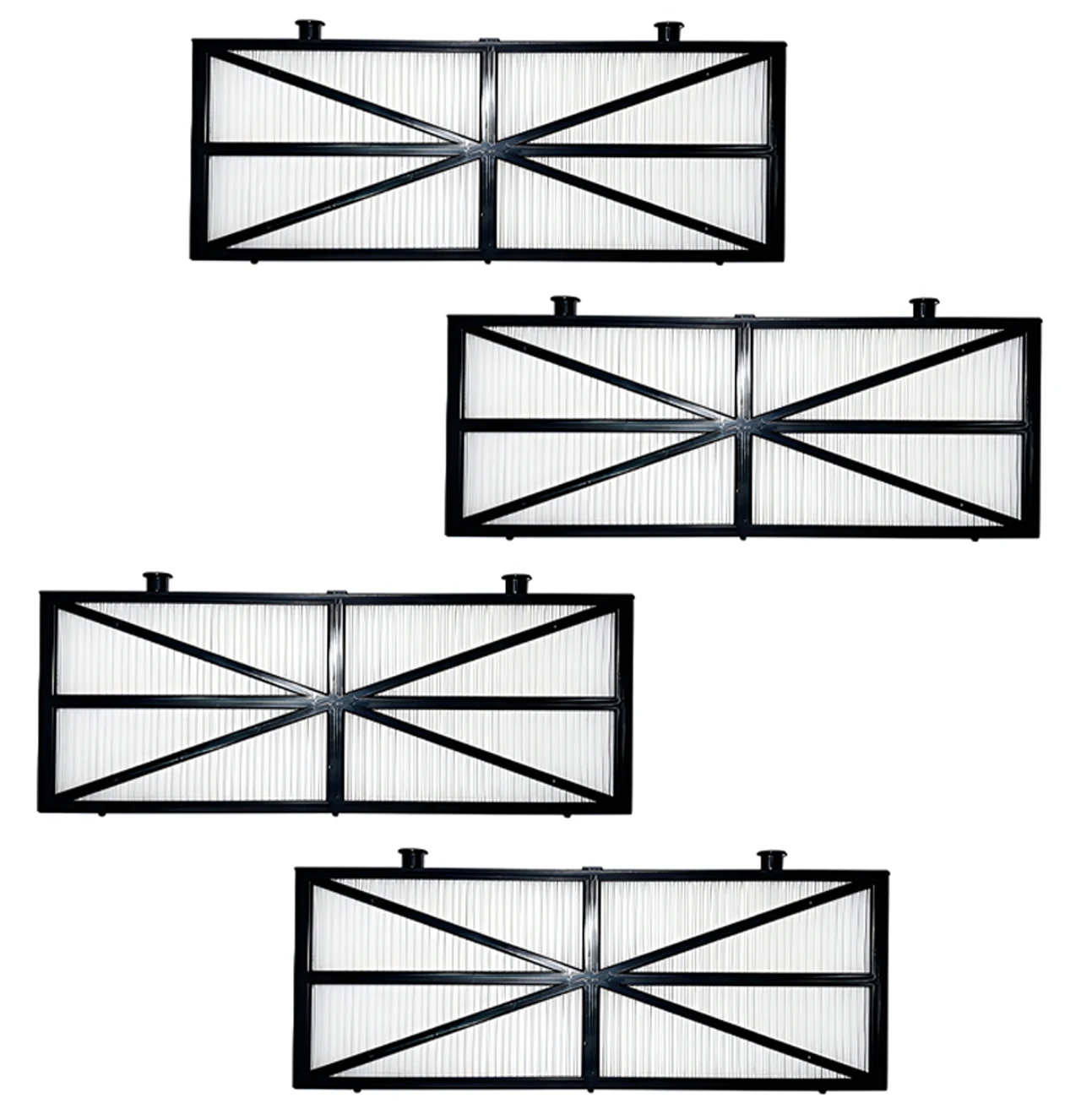 Набор из 4 сменных лицевых панелей для роботов-пылесосов Dolphin для бассейна. Простая установка и улучшенная фильтрация для обслуживания.
Набор из 4 сменных лицевых панелей для роботов-пылесосов Dolphin для бассейна. Простая установка и улучшенная фильтрация для обслуживания.