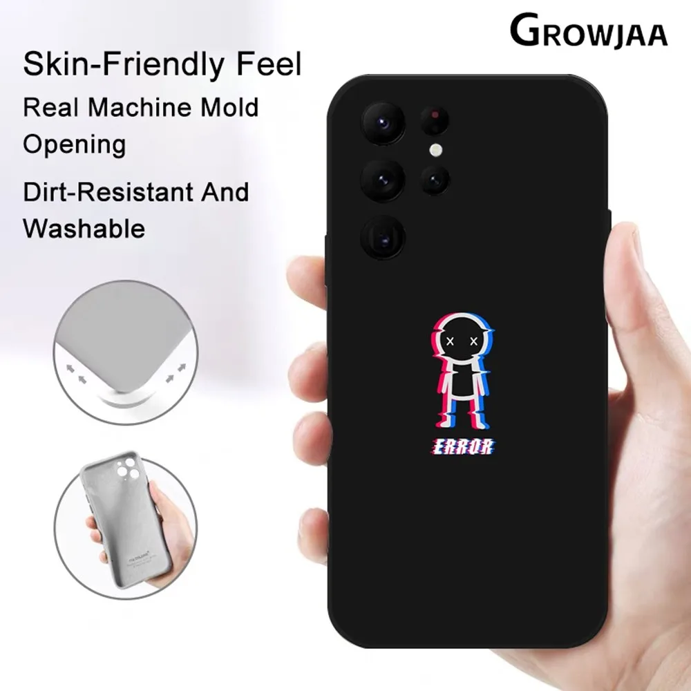 Newest Fashion Simple Cool Guy Phone Case for Samsung Galaxy S24 Ultra S22 S23 Ultra S21 S20 Protective Silicone Funda
Newest Fashion Simple Cool Guy Phone Case for Samsung Galaxy S24 Ultra S22 S23 Ultra S21 S20 Protective Silicone Funda