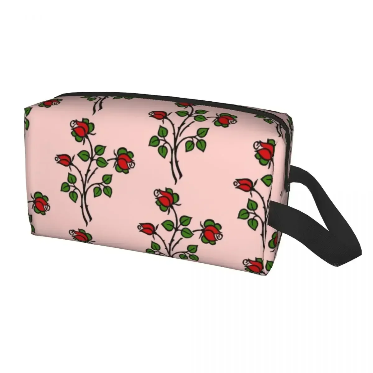 Red Rose Cosmetic Bag Women Kawaii Big Capacity Floral Pattern Makeup Case Beauty Storage Toiletry Bags
Red Rose Cosmetic Bag Women Kawaii Big Capacity Floral Pattern Makeup Case Beauty Storage Toiletry Bags