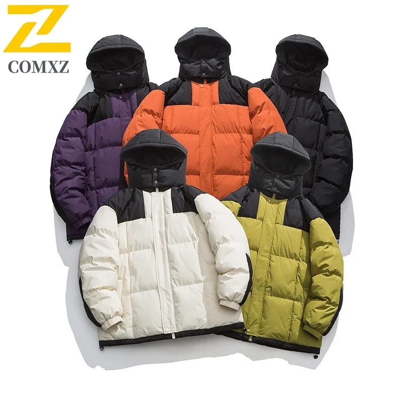 Men Korean Style Winter Coat Hooded Windproof Thermal Jacket Outdoor Fleece-lined Parka Fashion Casual Thickened Padded Overcoat
Men Korean Style Winter Coat Hooded Windproof Thermal Jacket Outdoor Fleece-lined Parka Fashion Casual Thickened Padded Overcoat