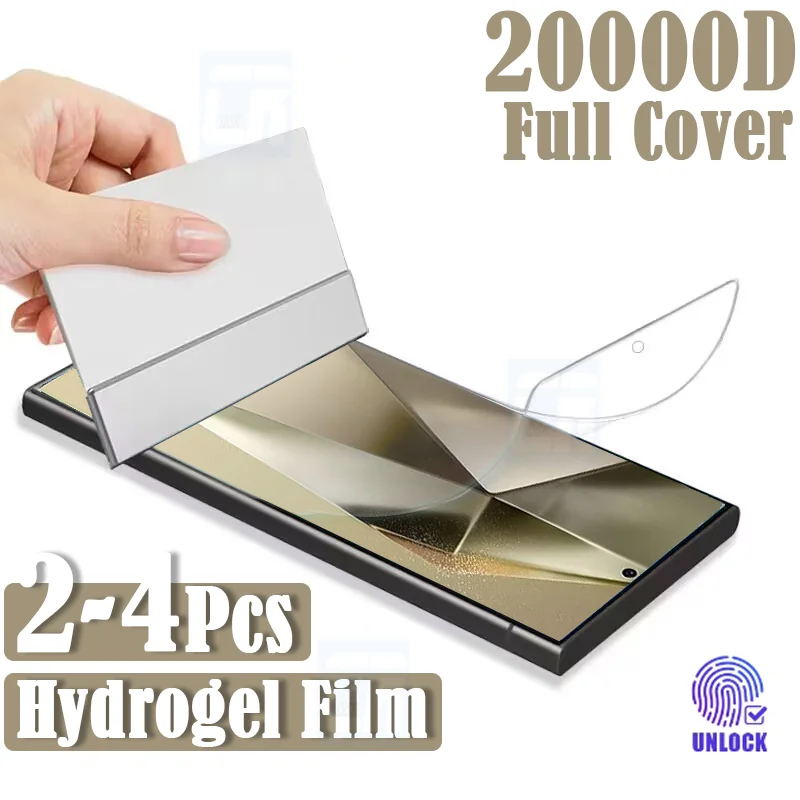 2-4Piece Silicone Hydrogel Film For Samsung Galaxy S24 Ultra Screen Protectors For Samsung S23 S22 S21 S20 Note 20 Ultra 10 Plus
2-4Piece Silicone Hydrogel Film For Samsung Galaxy S24 Ultra Screen Protectors For Samsung S23 S22 S21 S20 Note 20 Ultra 10 Plus