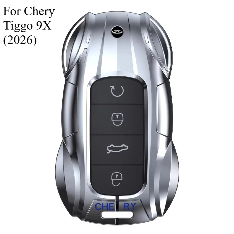 For Chery Tiggo 9X (2026) Zinc Alloy Key Fob Cover - NFC-Safe Metal Case, Anti-Scratch & Shockproof
For Chery Tiggo 9X (2026) Zinc Alloy Key Fob Cover - NFC-Safe Metal Case, Anti-Scratch & Shockproof